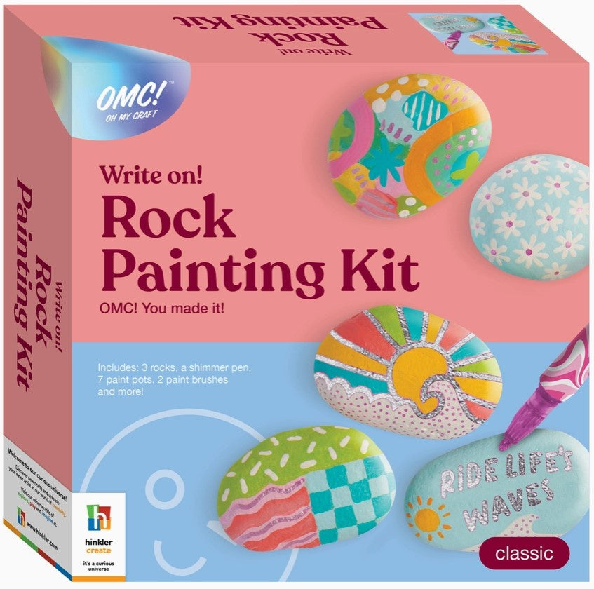 Write on! Rock Painting Kit