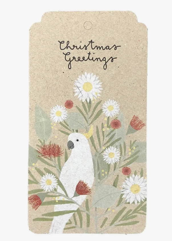 Christmas Greetings Gift Tag (10 Pack)