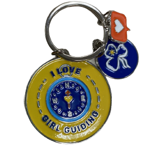 I love Girl Guides Keyring