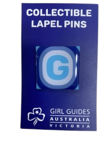 Lapel Pin - Blue G