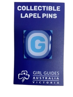 Lapel Pin - Blue G