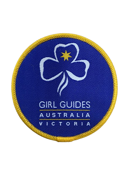 Girl Guides Victoria Embroidered Logo