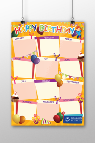 Happy Birthday 2019 Poster