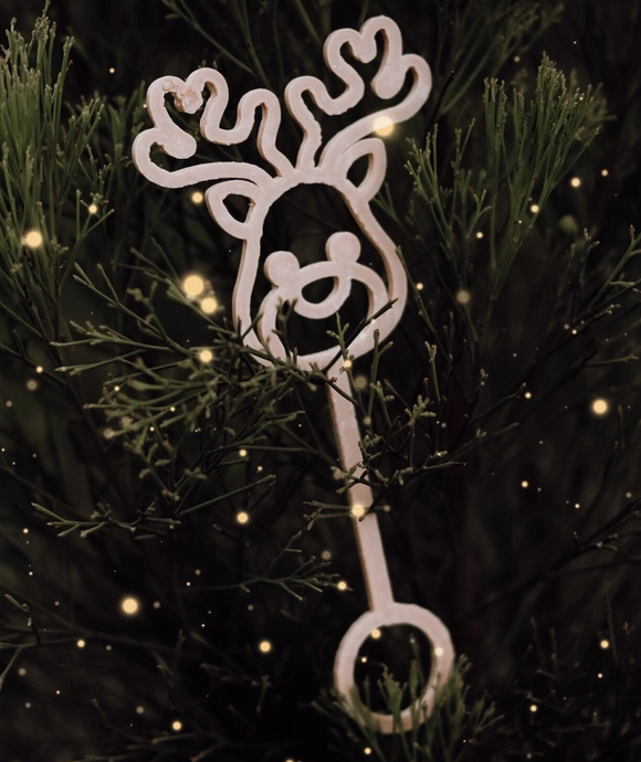 Reindeer Eco Bubble Wand