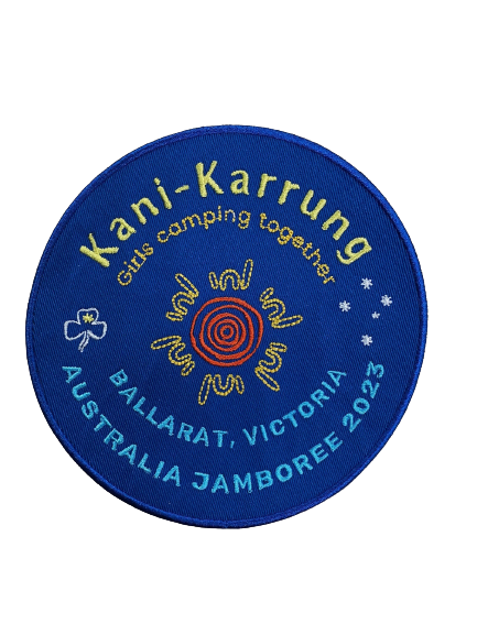 Jamboree 2023 Badge (12cm Embroidered)